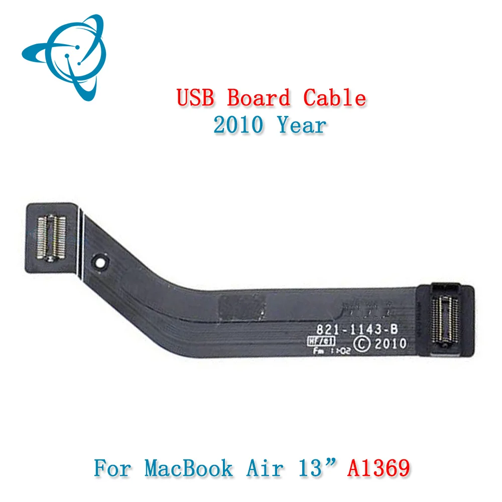 

Shenyan Original A1369 USB I/O Power Board Cable For Macbook Air 13.3" 821-1443-B DC-IN Jack Audio Flex Cable 2010 Year