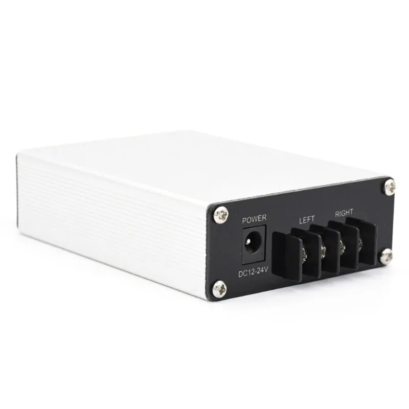 UNISINA TPA3116D2 เครื่องขยายเสียง TPA3116 2.0 ช่องกำลังไฟ 60WX2 สเตอริโอดิจิตอลเครื่องขยายเสียงกล่องอลูมิเนียม