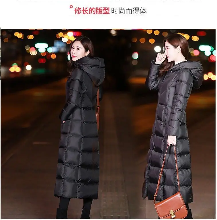 

winter women hooded coat fur collar thicken warm long jacket female plus size outerwear parka ladies chaqueta feminino