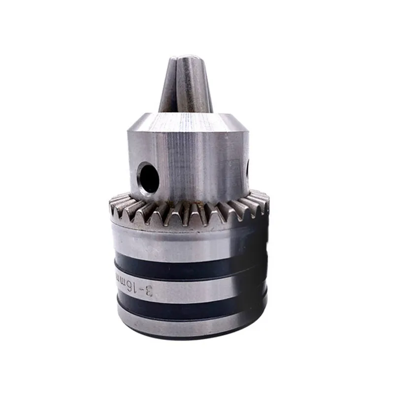 1pcs Thread Drill Chuck 1-13mm 3-16mm B16 B18 1/2 Conversion Drill Chuck Wrench Into Electric Drill Keyless 3 Jaw Chuck