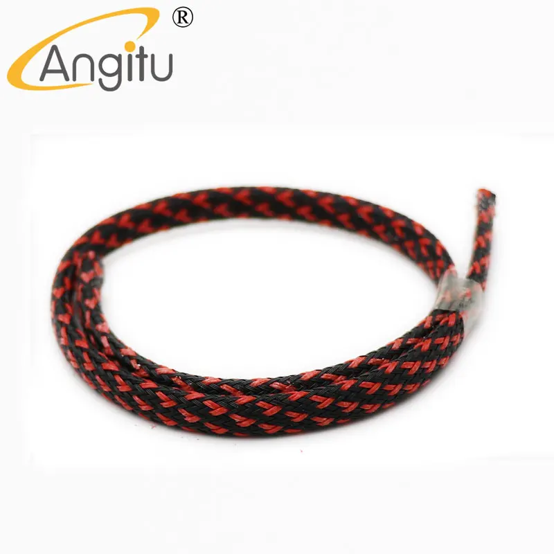Angitu PET مضفر كابل التغطيه ، شبكة قابلة للتوسيع ، Sleeve-5m ، 6 مللي متر