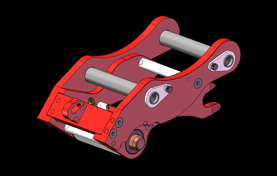 Zdalna koparka hydrauliczna Model hydrauliczna szybka wymiana uniwersalna koparka akcesoria do modeli zabawek