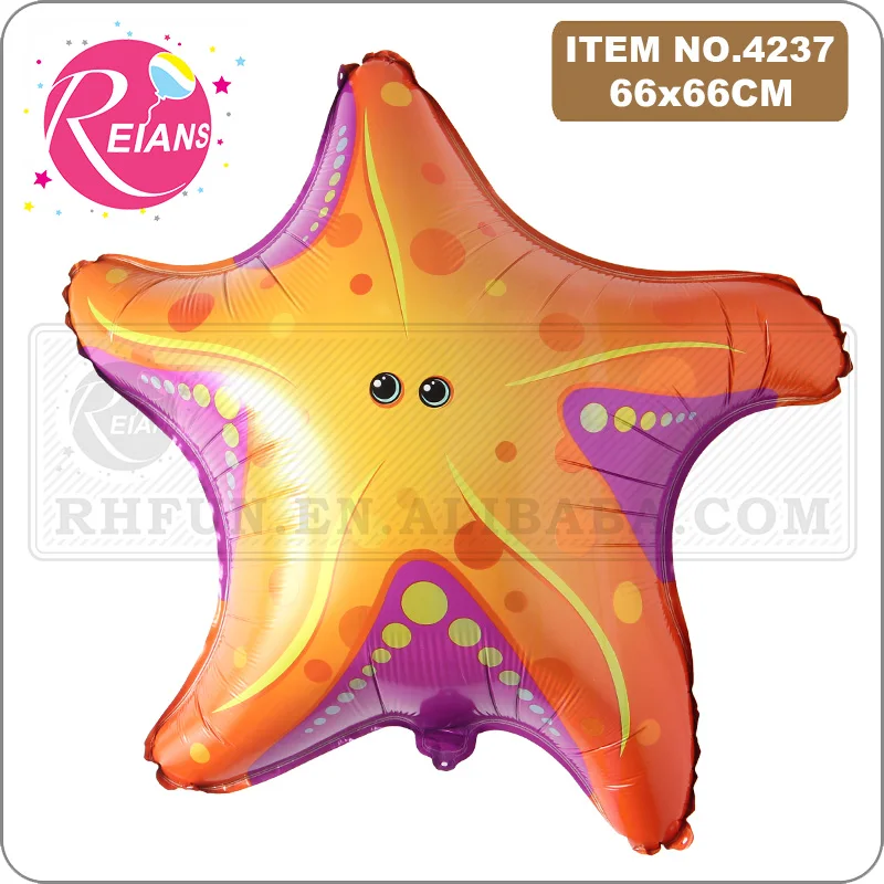 Large Fish Balloons, Foil Shark Balloon Sea World Horse Star Globos Birthday Party Decorations Kid Inflatable Toys Wedding Decor