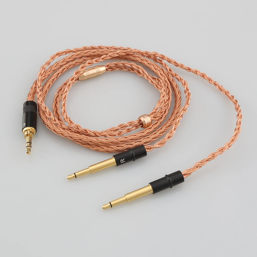 HiFi 3.5 مللي متر قابس ستيريو 16 كور 99% 7N OCC سماعة كابل ل Meze 99 الكلاسيكية NEO NOIR سماعة أذن