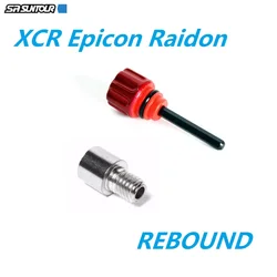 Sr Suntour XCR Raidon Epixon Front Fork Rebound Dial Fixing Bolt MTB Mountain Bike Fork Repair parts