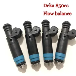 4x Flow balance Ev1 Deka 850cc High Impedance Nozzle Fuel Injector For Siemens V8 LT1 LS1 LS6 110324  FI114991