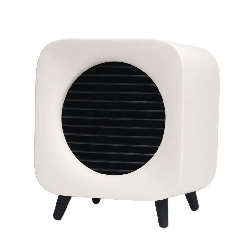 

700W Fan Heater Portable Electric Winter Warmer Fan Desk Camping Home Two Mode Heating Device