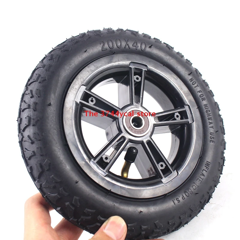 

8 inch 200X40 Tire Electric Scooter Tyres Folding Bicycle Tube Type Inner tube outer tyre wheel rim for baby's car Parts