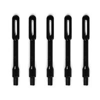 GUGULUZA 5 Pack Nylon Gun Cleaning Slotted End Tips .22/.30/410Cal. /12Ga External Thread 8-32 for Hunting