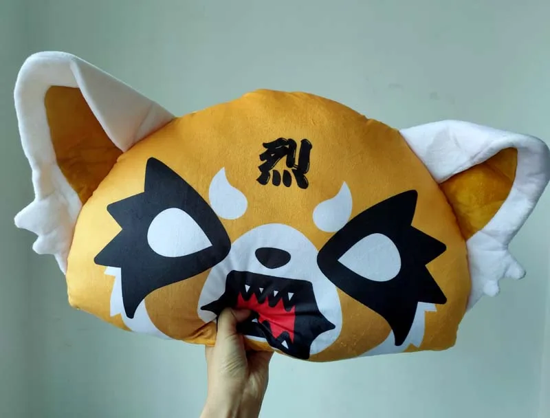 Japan Aggretsuko Aggressive Retsuko Plush Toy Stuffed Doll Pillow Children Kids Gift