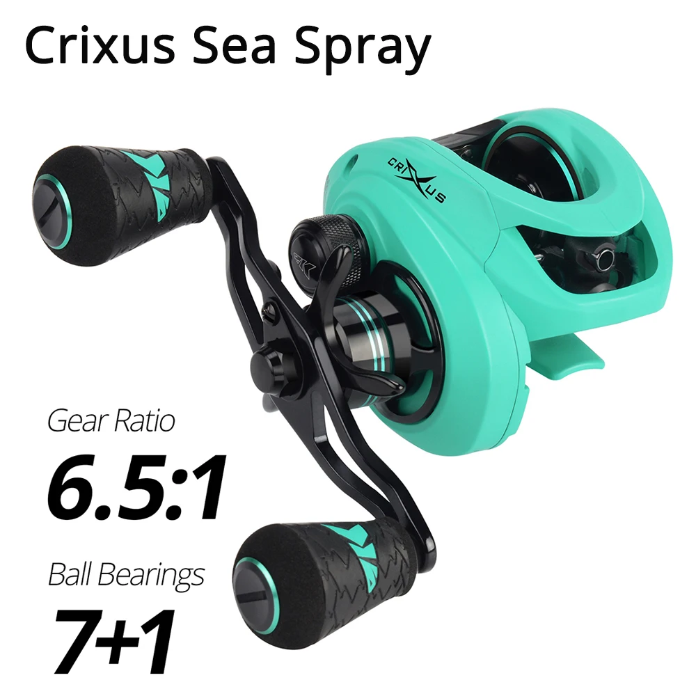 KastKing Crixus 7+1BBs 8KG Max Drag 206g Super Light Weight KastKing Crixus 7+1BBs 8KG Max Drag 206g Super Light Weight