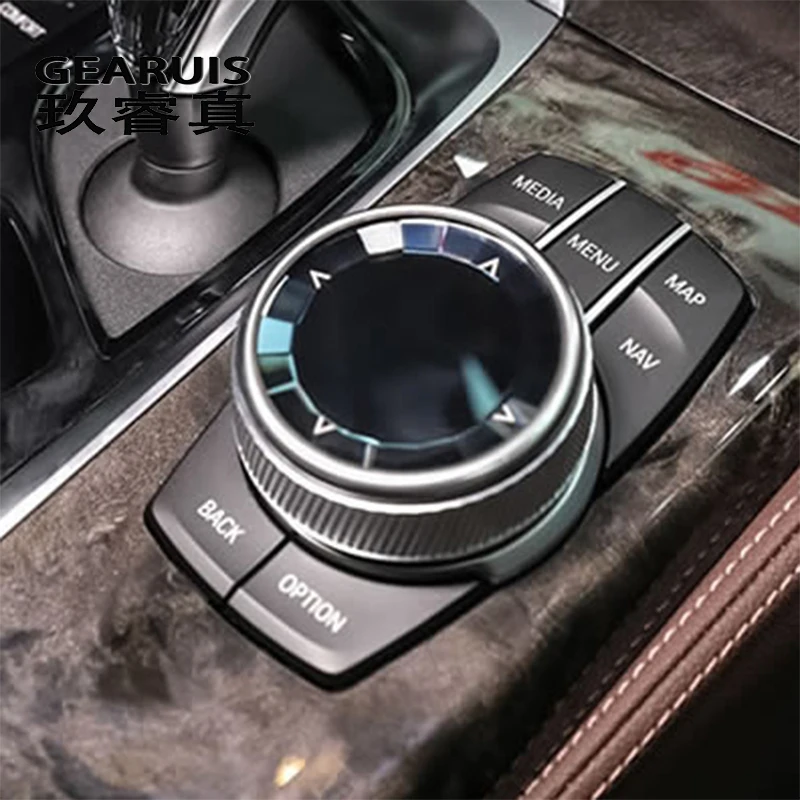 Car Styling crystal Multimedia Buttons switch Knob Cover Sticker for BMW 5 6 7 series G30 G38 G32 X3 G01 X4 G02 Auto Accessories