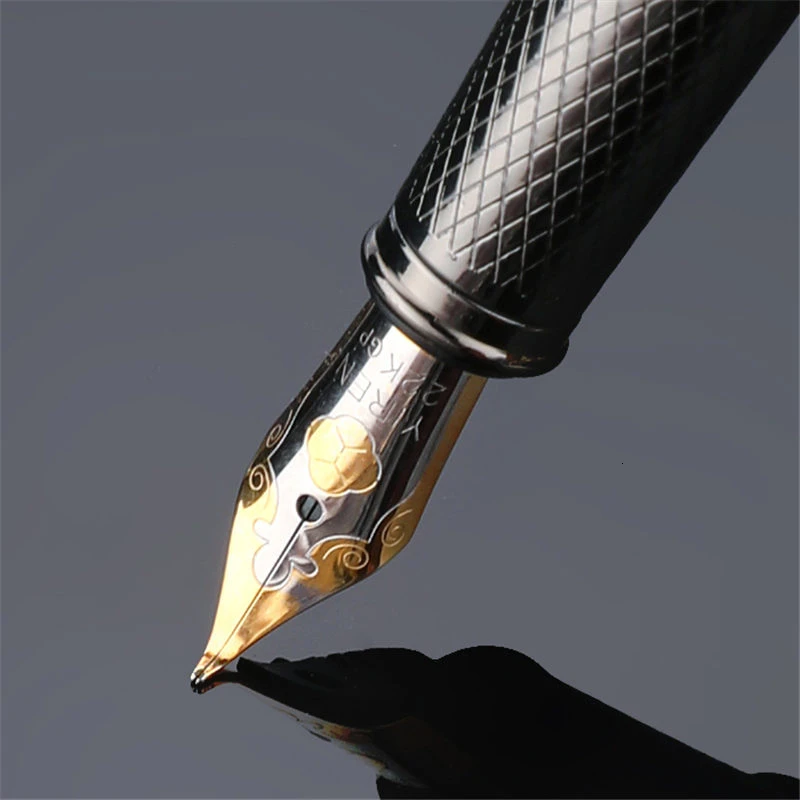 1PC High Quality Luxury Ink Nib Fountain Pen Gift Box Business Writing Signing Calligraphy Pens Office Stationery Supplies 03924 image 5