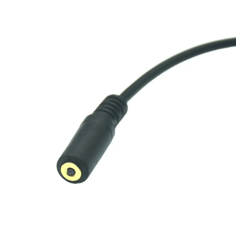 4 polak Stereo 2.5mm Jack męski do żeńskiego 90 prostopadły adapter Audio 2.5mm kabel do karty dźwiękowej/Bluetooth/samochód/kamera na deskę