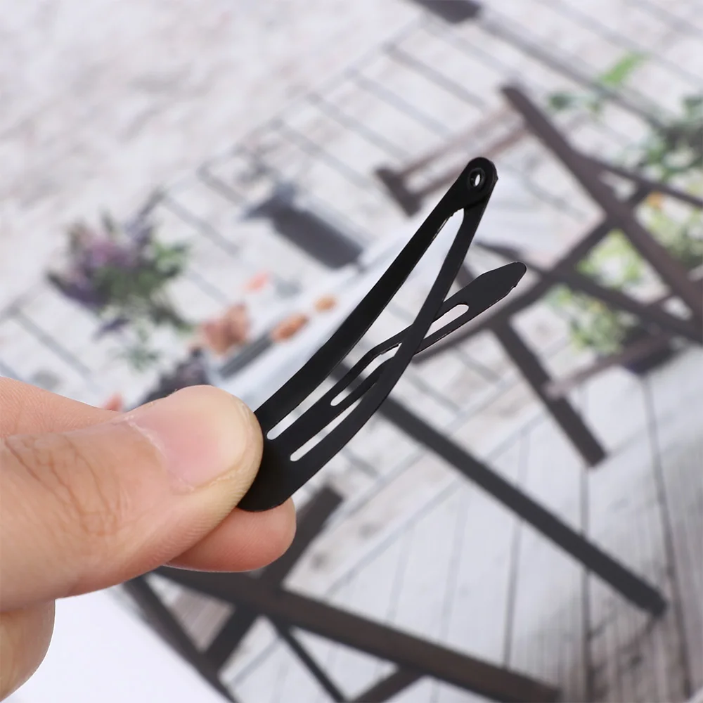 Black 10pcs/set Metal Hair Barrettes Hairpins BB Headbands hair clips for girls Womens Hairgrips Hair Styling Accessories