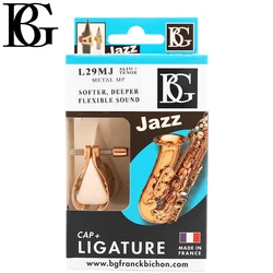 France Original BG L29MJ alto sax tenor saxophone metal ligature lebayle mouthpiece apply otto link metal mouthpiece apply