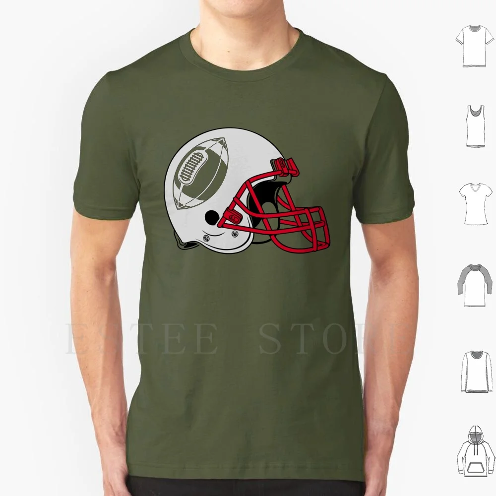 American Football Helmet T Shirt Men Cotton 6xl American Football Helmet