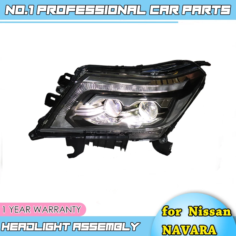 

Car accessories Headlight For Nissan NAVARA headlights 2017 nissan NAVARA Head lamp All LED headlamp+Dynamic turning new