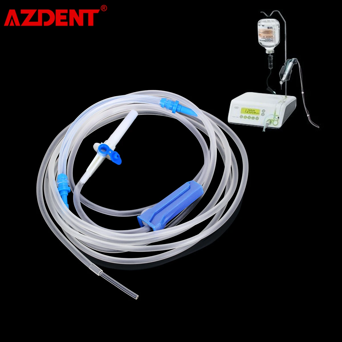 

Dental Implant Flush Hose Oral Irrigation Disposable Tube Kit Tubing Set for Surgical Drive Unit with Flow Regulator