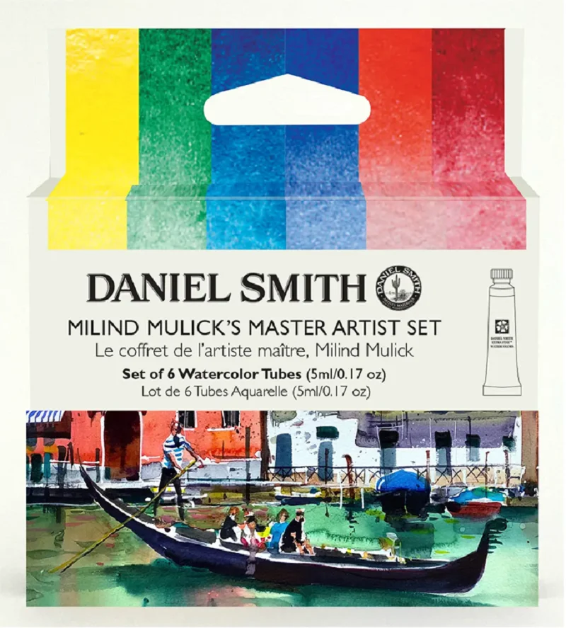 American Daniel Smith watercolor paint imported new professional art painting 6color  HAINES GREEN 10color NICOLAS LOPZE 5ml set