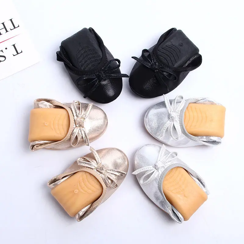 Women Casual Boat Shoes Gold Silver Ladies Slip On Ballet Flats Comfy Soft Zapatos Mujer Walking Footwear 2021 Spring New Style