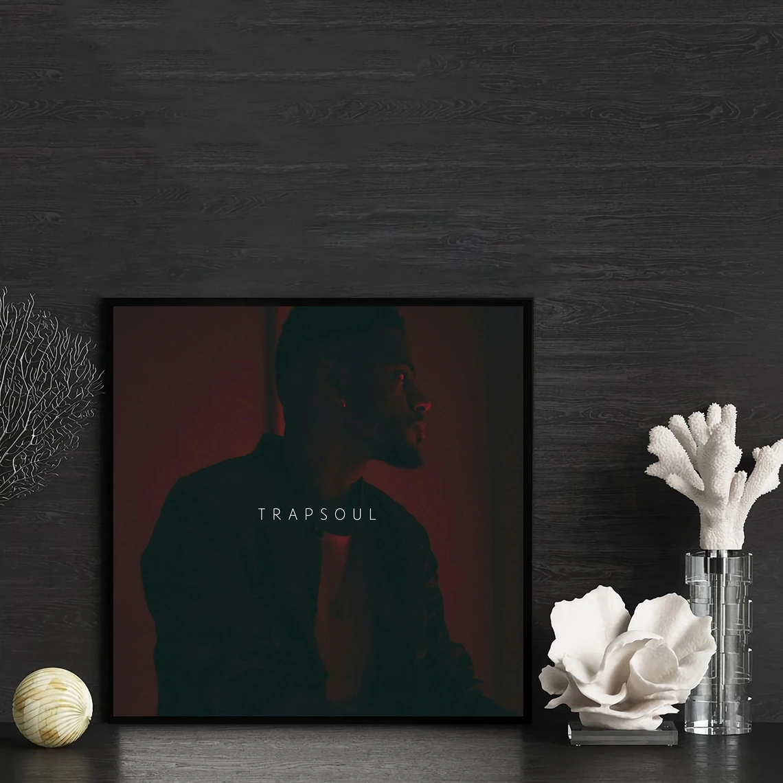 Bryson Tiller T R A P S O U L Music Album Poster Canvas Art Print Home Decoration Wall Painting ( No Frame )