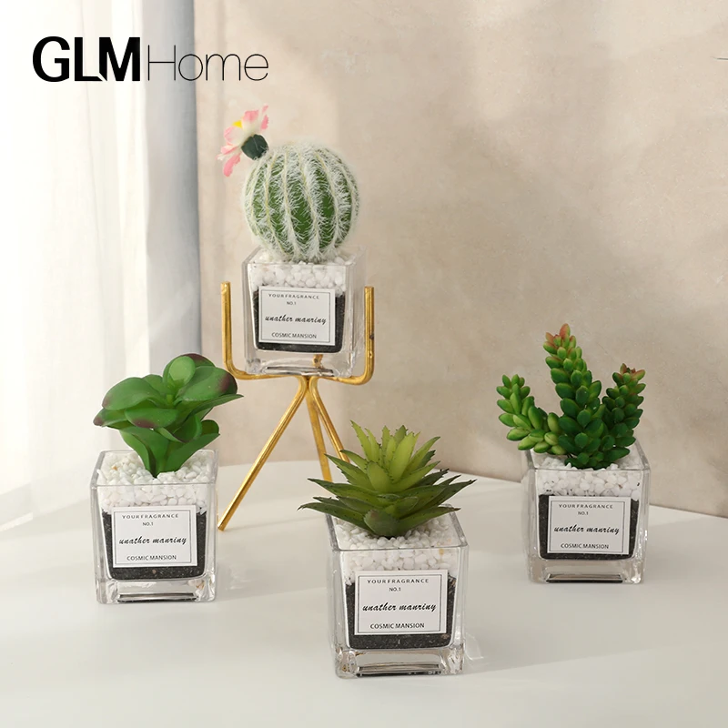 North European simulation plant potted living room succulent cactus false green plant ornaments home furnishings