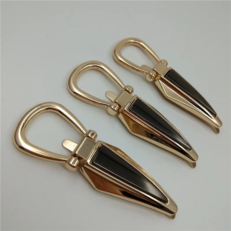 (10pieces/lot) factory wholesale luxury handbags handbags shoulder straps link buckle metal bag hook hardware accessories