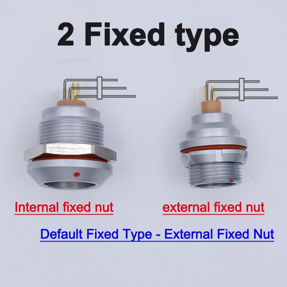 Print Contacts Straight 90 Degree  PCB Socket IP 68 Watertight EGG EEG 0K 1K 2K 3K.CLN CLV Push-Pull Latching K Metal Connector