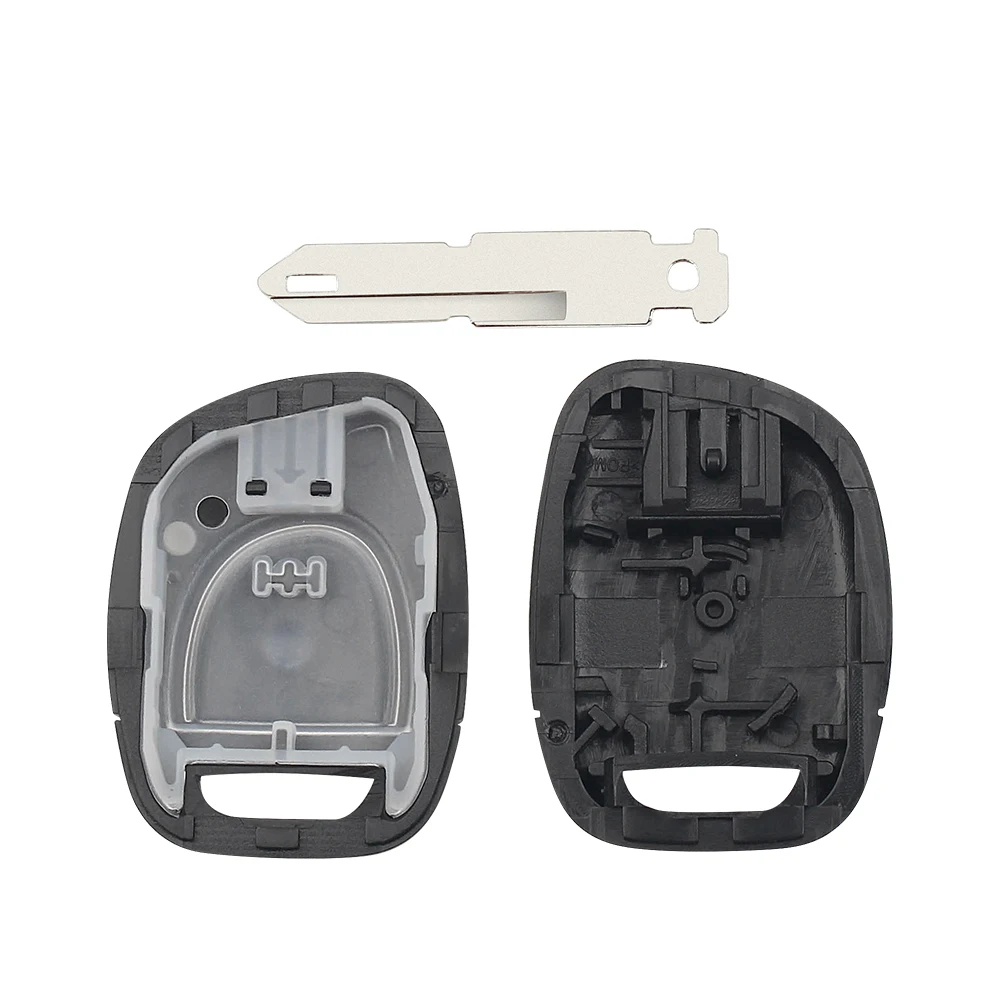 KEYYOU Fernbedienung NE73 VAC102 Klinge Schlüssel Shell Cover Für Renault Twingo Clio Kangoo Master Simbol 1 Taste KEIN Chip Auto Schlüssel fob Fall – Detail 9