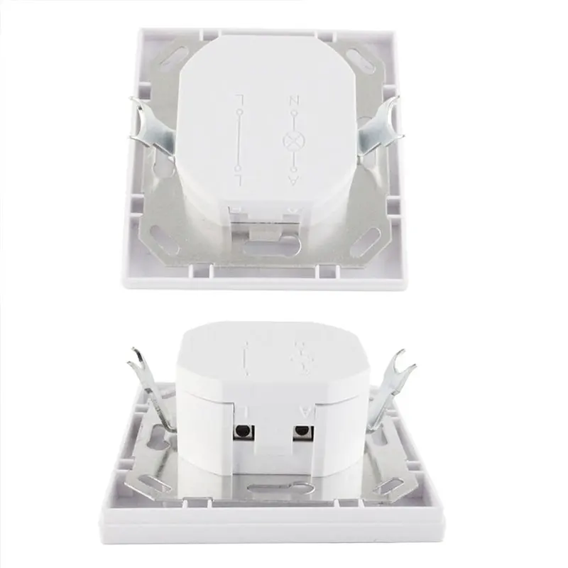 Human Body Infrared Induction Switch 220-240V/AC Home Lighting Switch Auto on / Off Pyrolysis Sensor Wall Embedded Panel Sensor