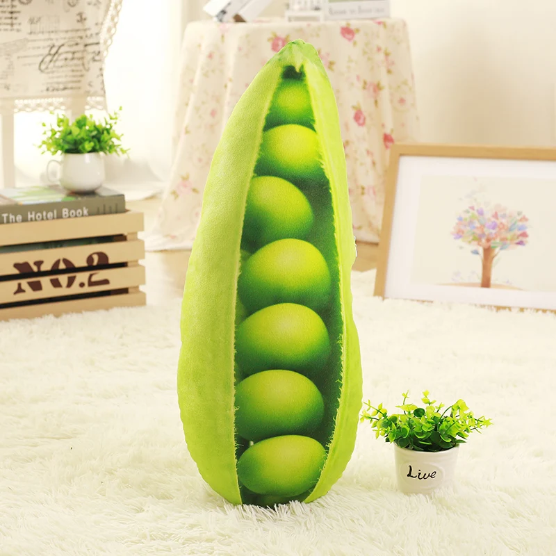 40-60 ซม.ผักจําลองหมอนผักตุ๊กตาPlushมันฝรั่งBroccoliกะหล่ําปลีPeas Plushของเล่นCreative Home