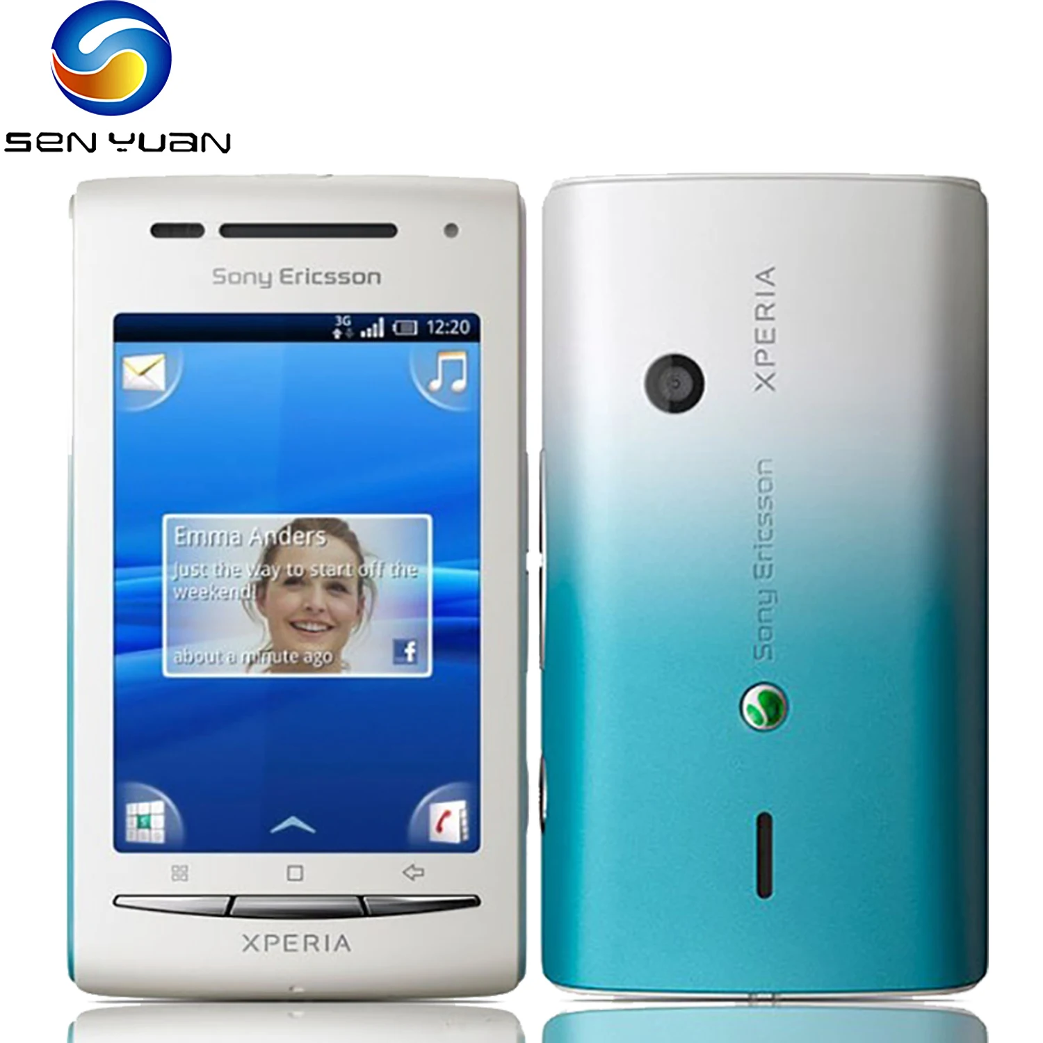 smartphone sony ericsson telefone android desbloqueado gps wi fi telefone original xperia x8 e15i 30 x8 01