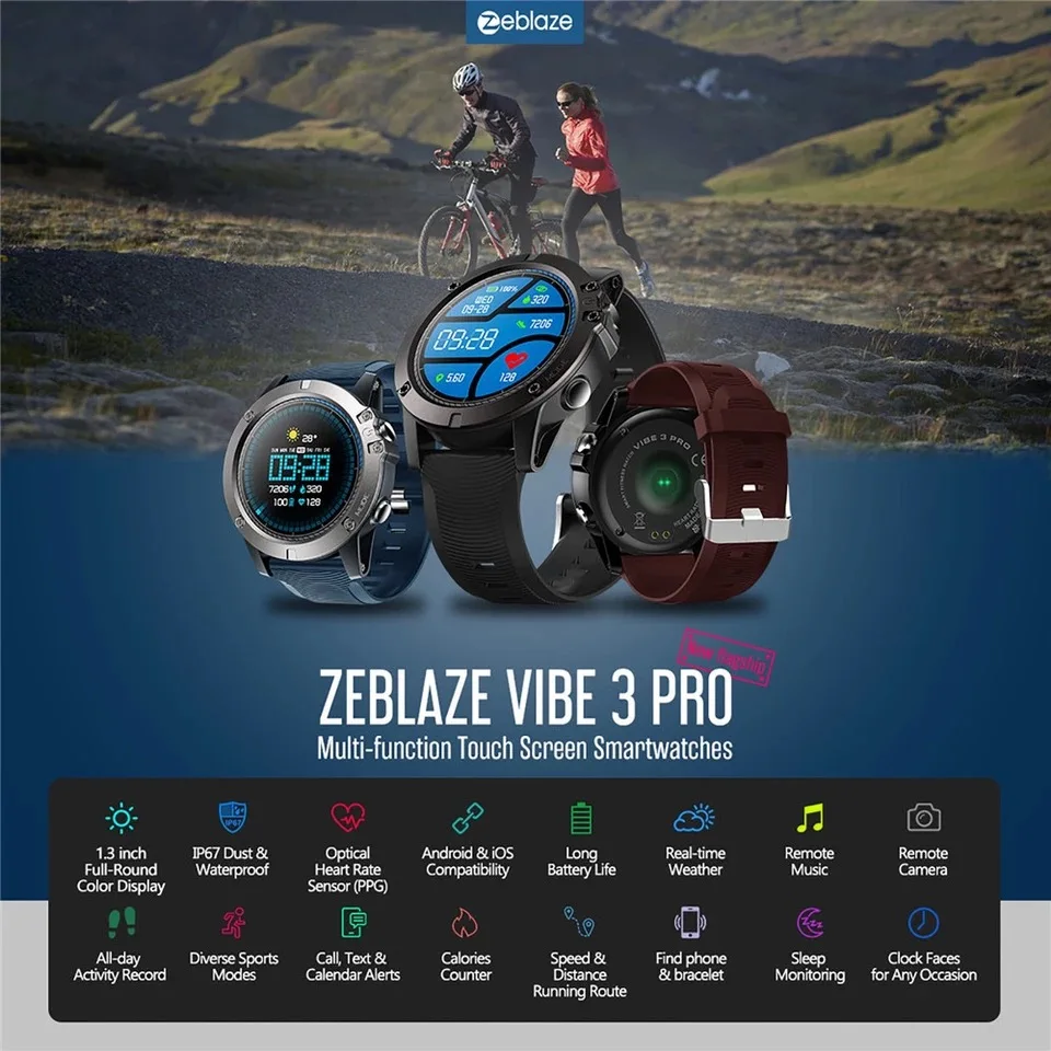 Fast Shipping Original Zeblaze Vibe 3 Pro smart watch original charger Cable 2pin Magnetic Power USB Power Charging Cable