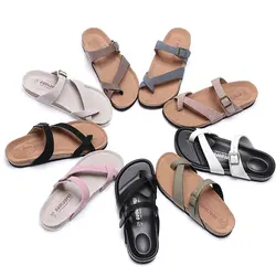 New Fashion Slippers Women Flat Casual Shoes Women Sandals 2021 Summer Flip Flops Beach Sandal Slipper Big size 46