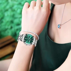 Lige Top Marke Mode Damen uhren Damen Luxus wasserdichte Quarzuhren Uhr Frauen Edelstahl Datum Geschenk Uhr