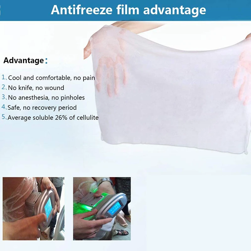 50pcs Antifreeze Membranes High Quality Anti Freezing Membranes Beauty Equipment Accessories For Fat Freeze Treatment Cryo Pad