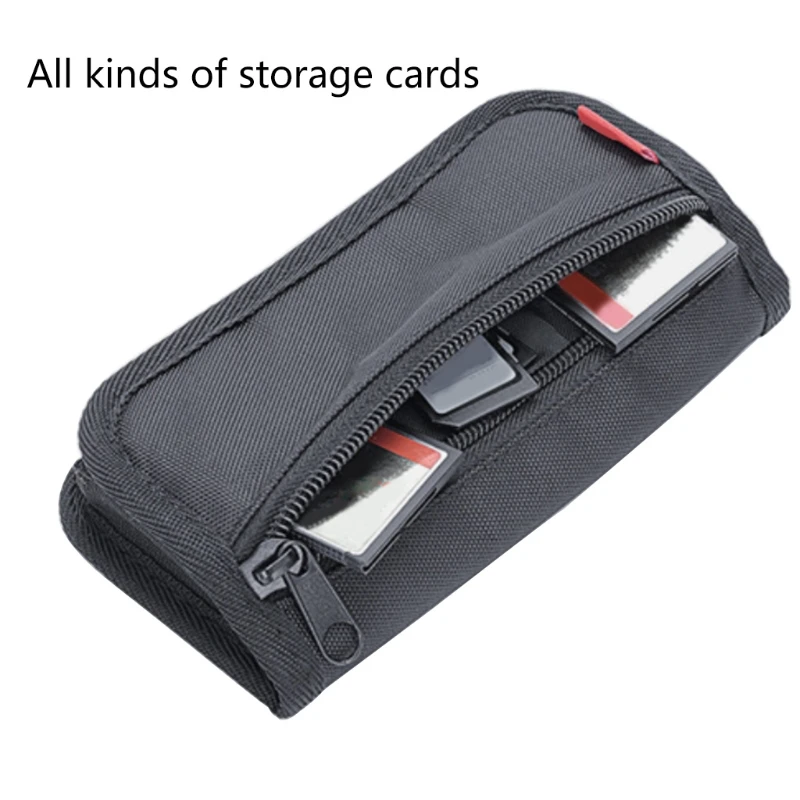 Camera Battery Case with Card Holder for lp-e6/ en-el15/ np-fw50/ np-f550/ AA Battery and Memory Card