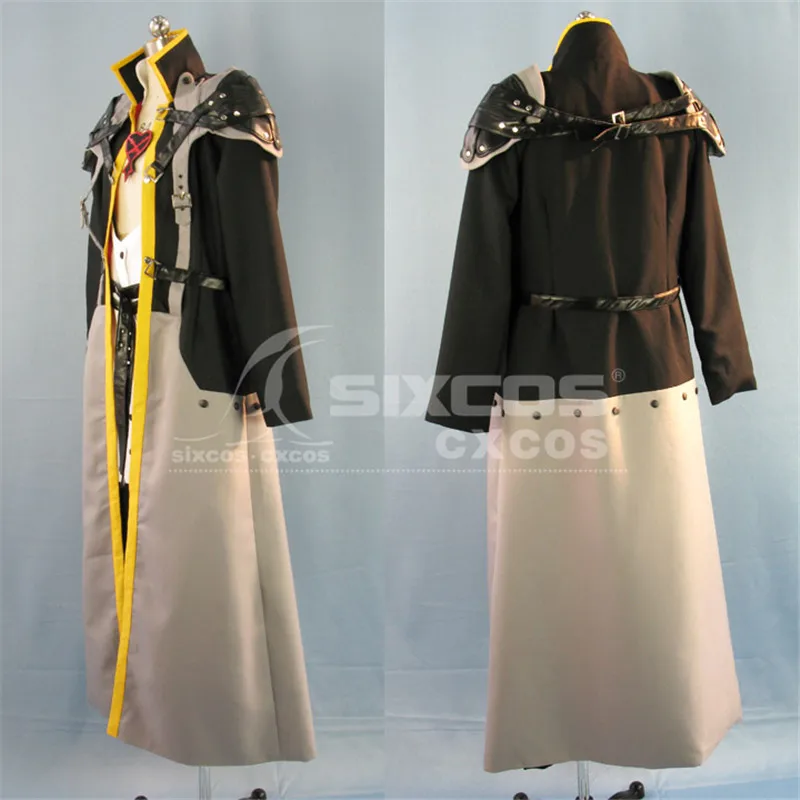 Cos-Mart Game Kingdom Hearts Ansem Seeker Of Darkness Cosplay Costumes Fashion Combat Uniforms Role Play Clothing Custom-Make