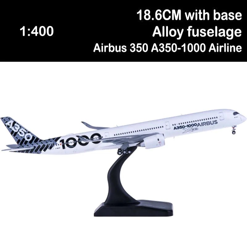 

18.6CM 1:400 Scale 350 A350-1000 Airlines Airplanes Plane Aircraft Landing Gears Alloy Model Toy Airliner Gift Collection