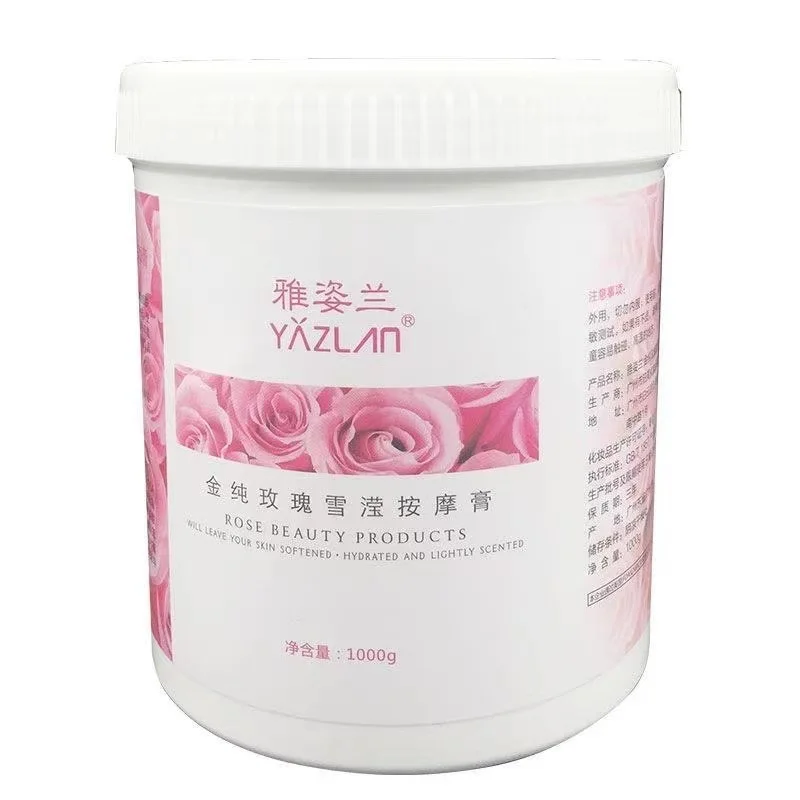 

1000g Rose Essence Massage Cream Deep Purification Body Face Massage Cream Skin Care