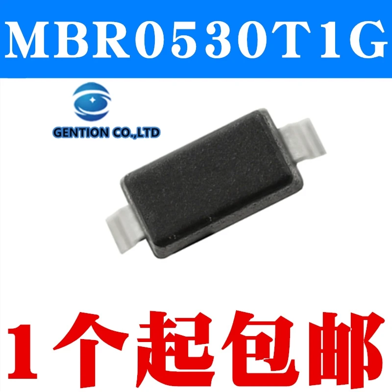 

10PCS MBR0530 MBR0530T1G SOD123 1206 printing B3 50 a in stock 100% new and original