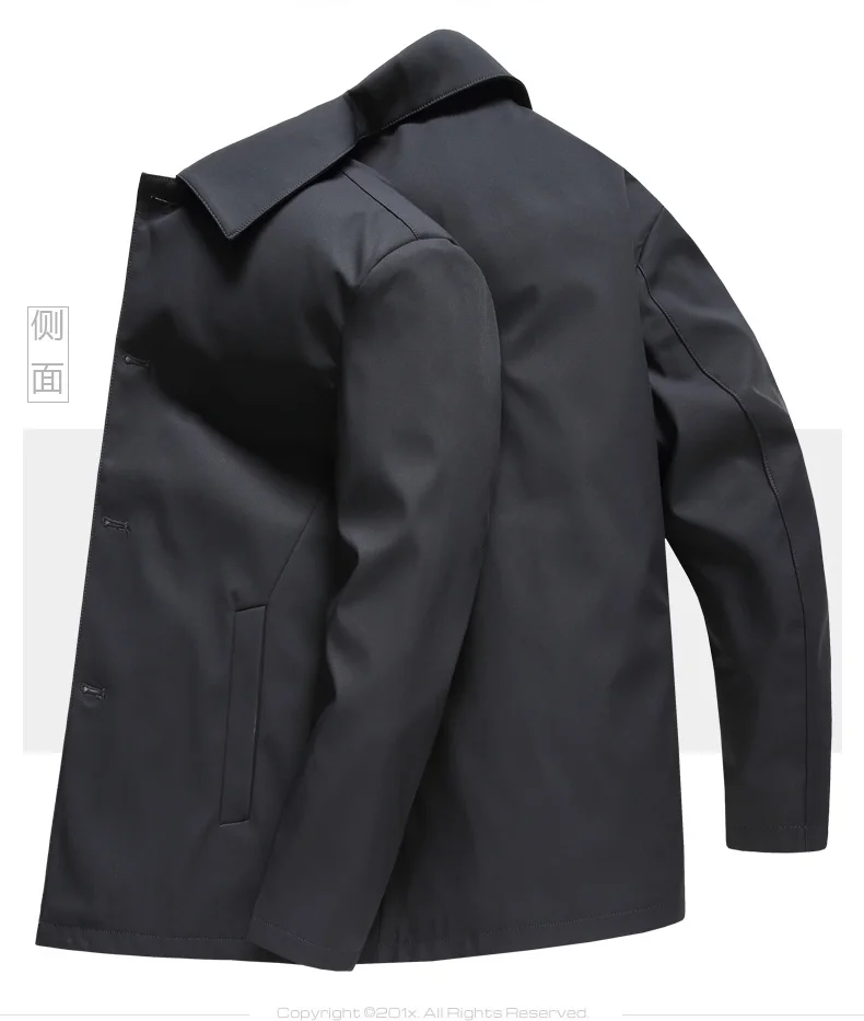 2026 new arrival spring fashion coat men high quality trench coat men,autumn men's casual jackets size M-4XL