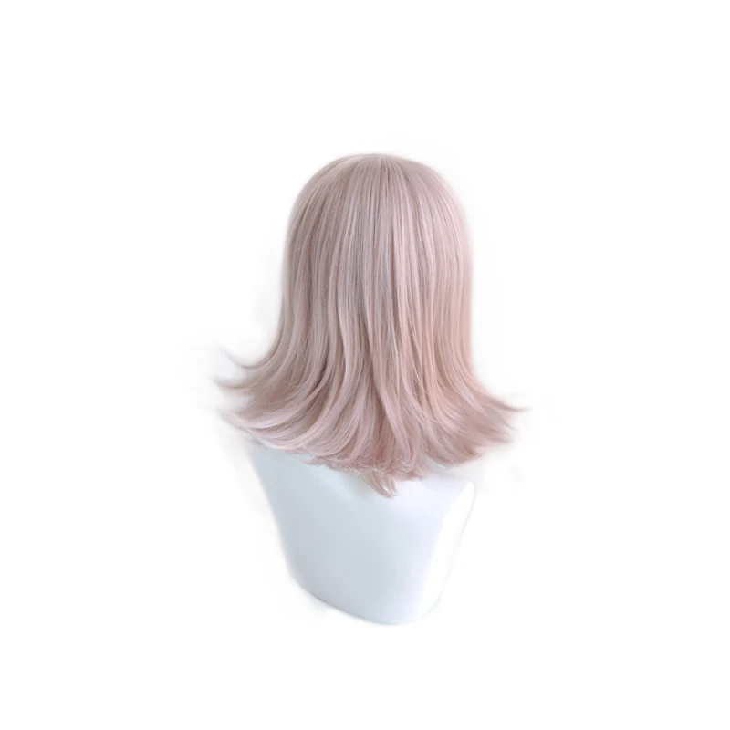 Super danganronpa nanami chiaki peruca cosplay traje dangan ronpa resistente ao calor do cabelo sintético perucas femininas