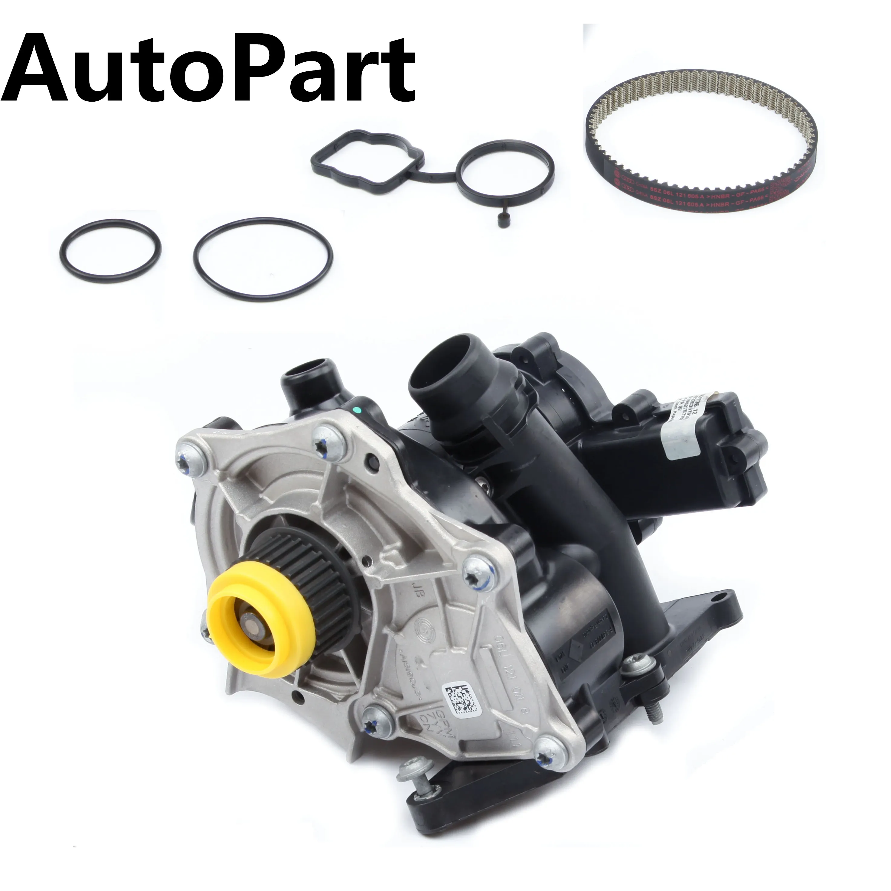 

06K 121 605 Water Pump With Belt Cooling Regulator Thermostat For VW Golf MK7 Passat B8 Audi A4 A6 Q5 EA888 1.8 TFSI 06L121111H