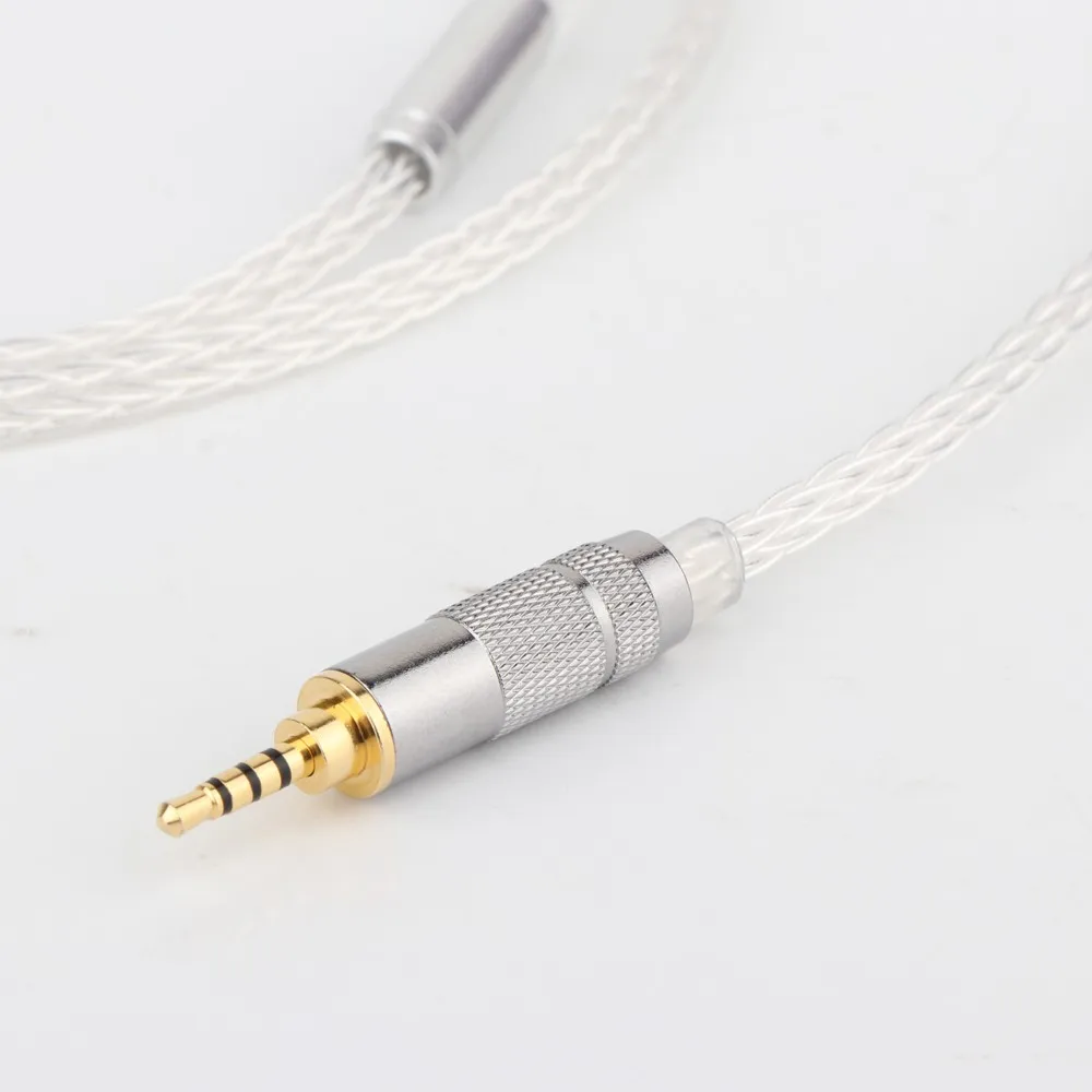 Preffair OCC 2.5Mm Kabel Peningkatan Headphone Seimbang untuk Hifiman SUNDARA He400i He400s HE560