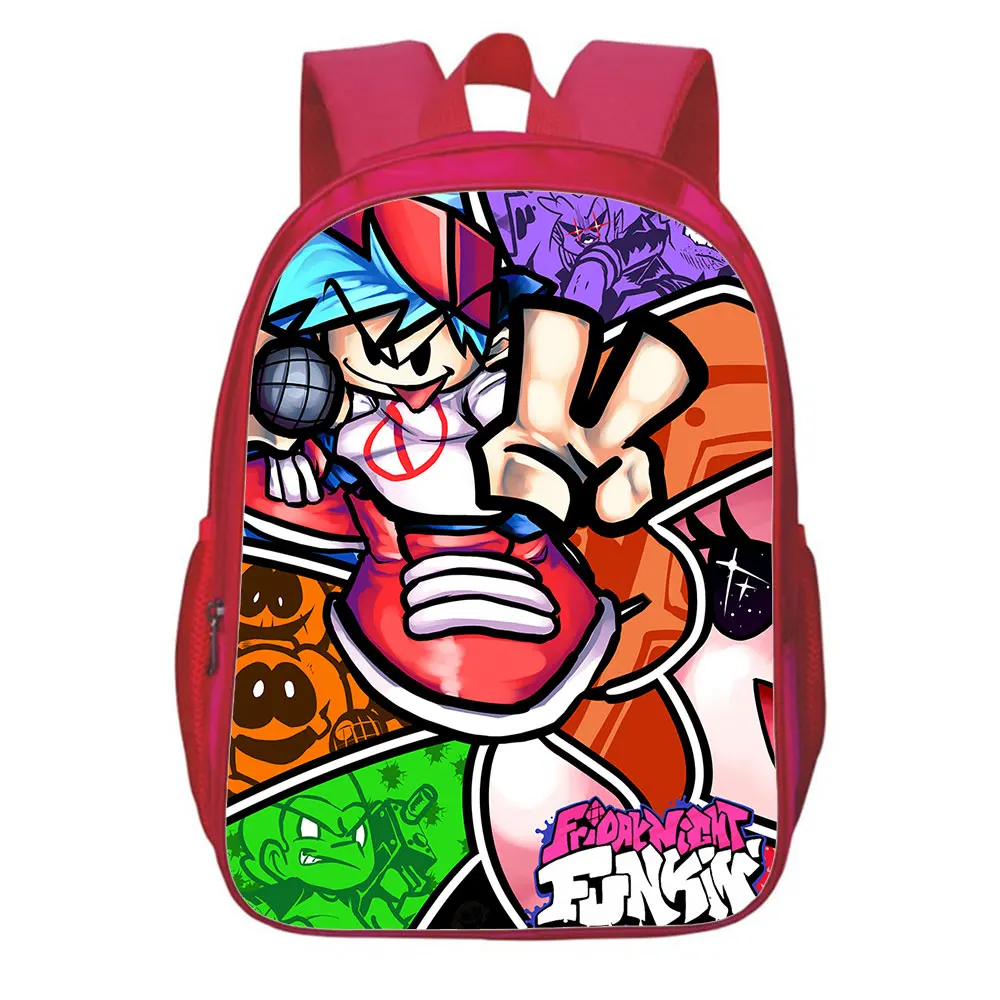 Friday Night Funkin School Bag Backpack Girls Toddler Children Toddler Rucksack Girl gift Cartoon Bag Knapsack Mochila