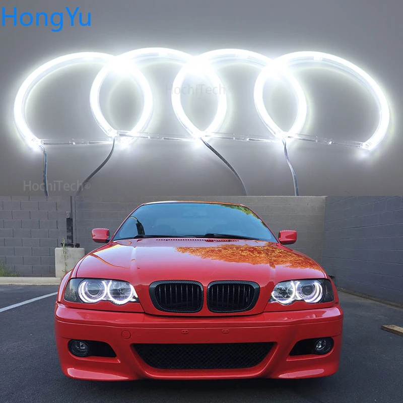 For BMW 3 Series E46 1999-2004 Smd Led Angel Eyes kit Excellent Ultra bright illumination DRL