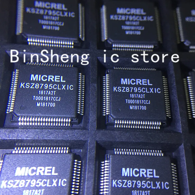 

2pcs/lot KSZ8795CLXIC KSZ8795CLXCC New original