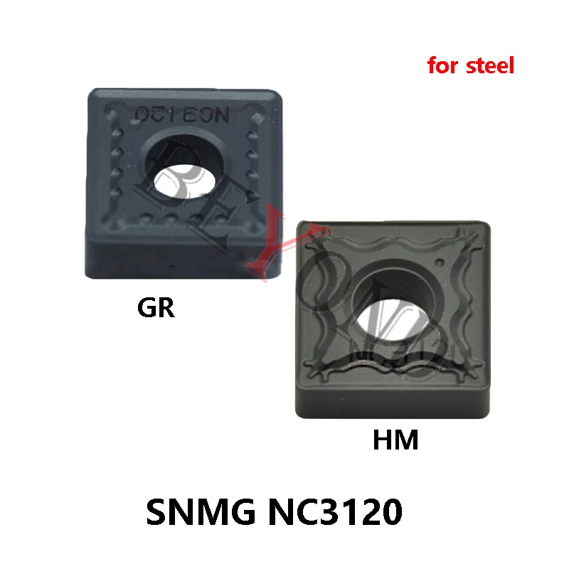 원래 SNMG 120404 120408 카바이드 인서트 SNMG120404 SNMG120408 SNMG150612 SNMG190612 NC3030 NC3020 PC9030 선반 커터 CNC